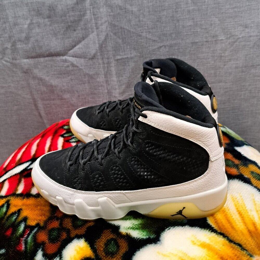 %Air Jordan 9 IX Retro City of Flight All Star Black White Men Sz 10 / AJ18